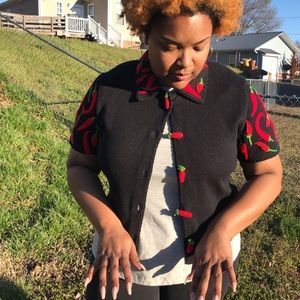 Hot Chili Pepper Cardigan (Michael Simon)